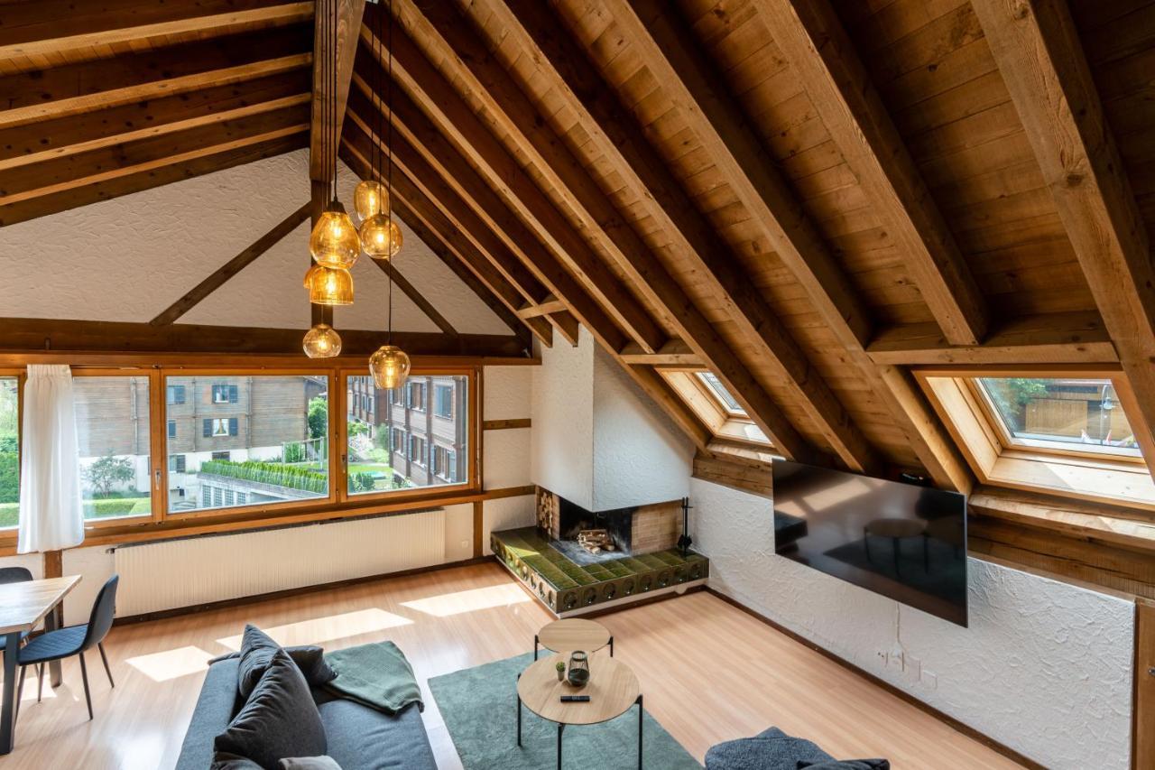 Jungfrau-View Apartment, Terrace & Free Parking Wilderswil Exterior photo